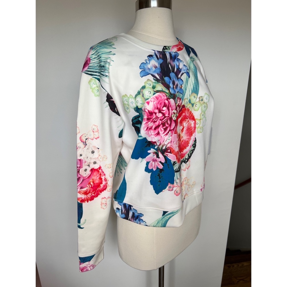 H&M SilkScreen Floral Sweatshirt